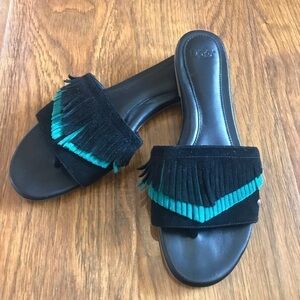 Ugg fringe sandals